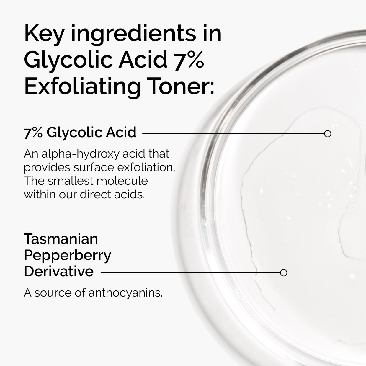 The Ordinary Glycolic Acid 7% Exfoliating Toner, Brightening and Smoothing