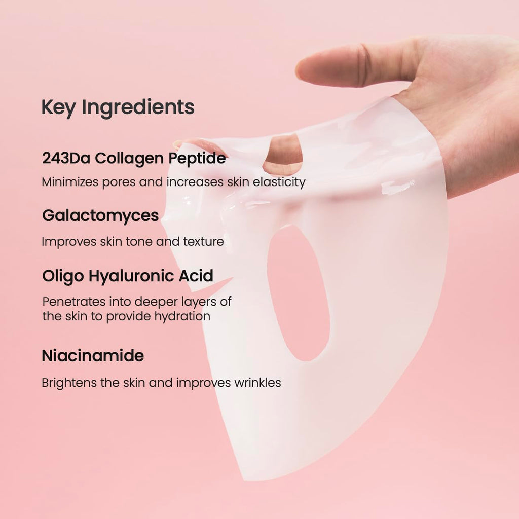 BIODANCE Bio-Collagen Real Deep Mask, Hydrating Overnight Hydrogel Mask