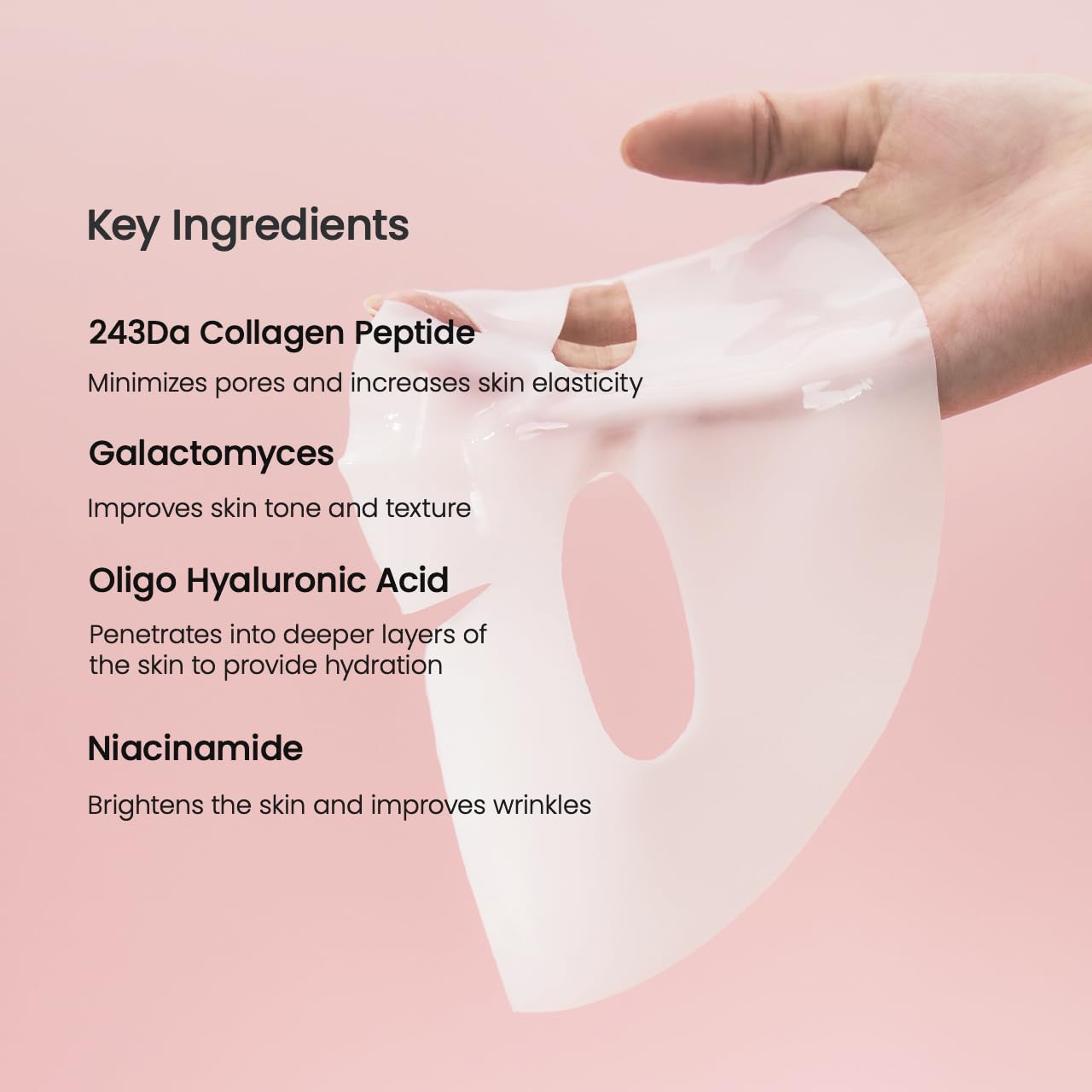 BIODANCE Bio-Collagen Real Deep Mask, Hydrating Overnight Hydrogel Mask
