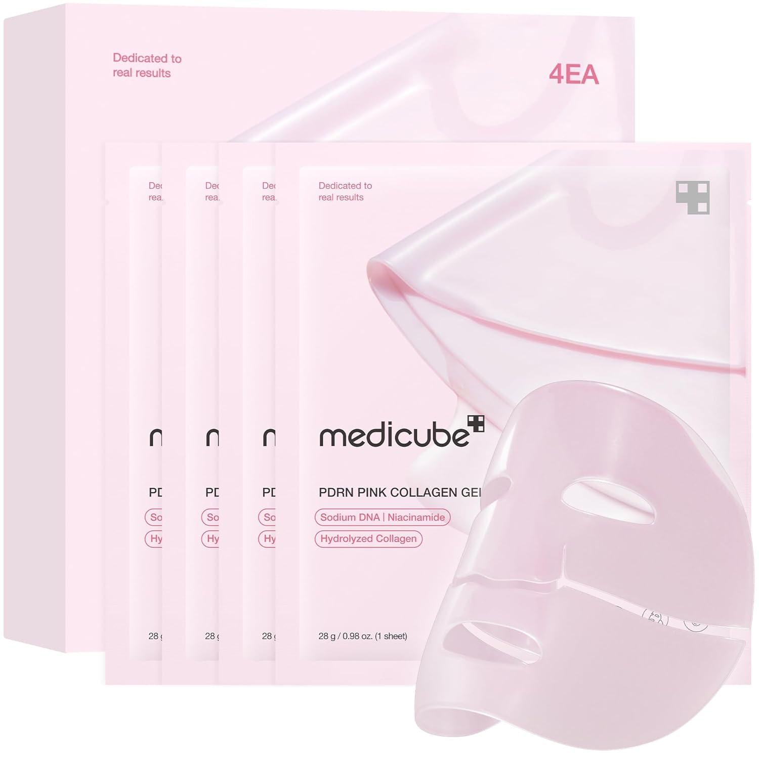 medicube Salmon DNA PDRN pink collagen jelly gel mask
