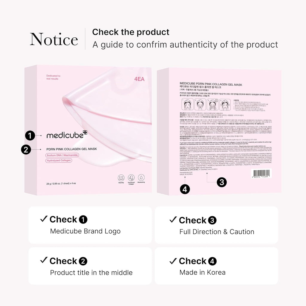 medicube Salmon DNA PDRN pink collagen jelly gel mask