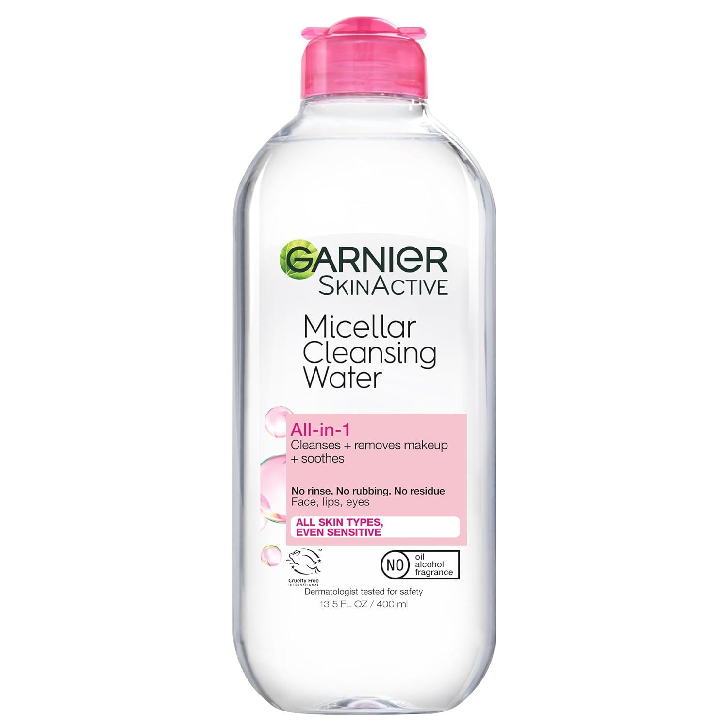 Garnier Micellar Water, Hydrating Facial Cleanser & Makeup Remover