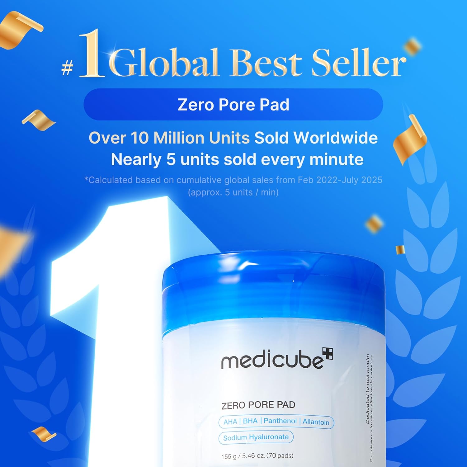 Medicube Zero Pore Pads 2.0, Dual-Textured Facial Toner Pads for Exfoliation and Pore Care