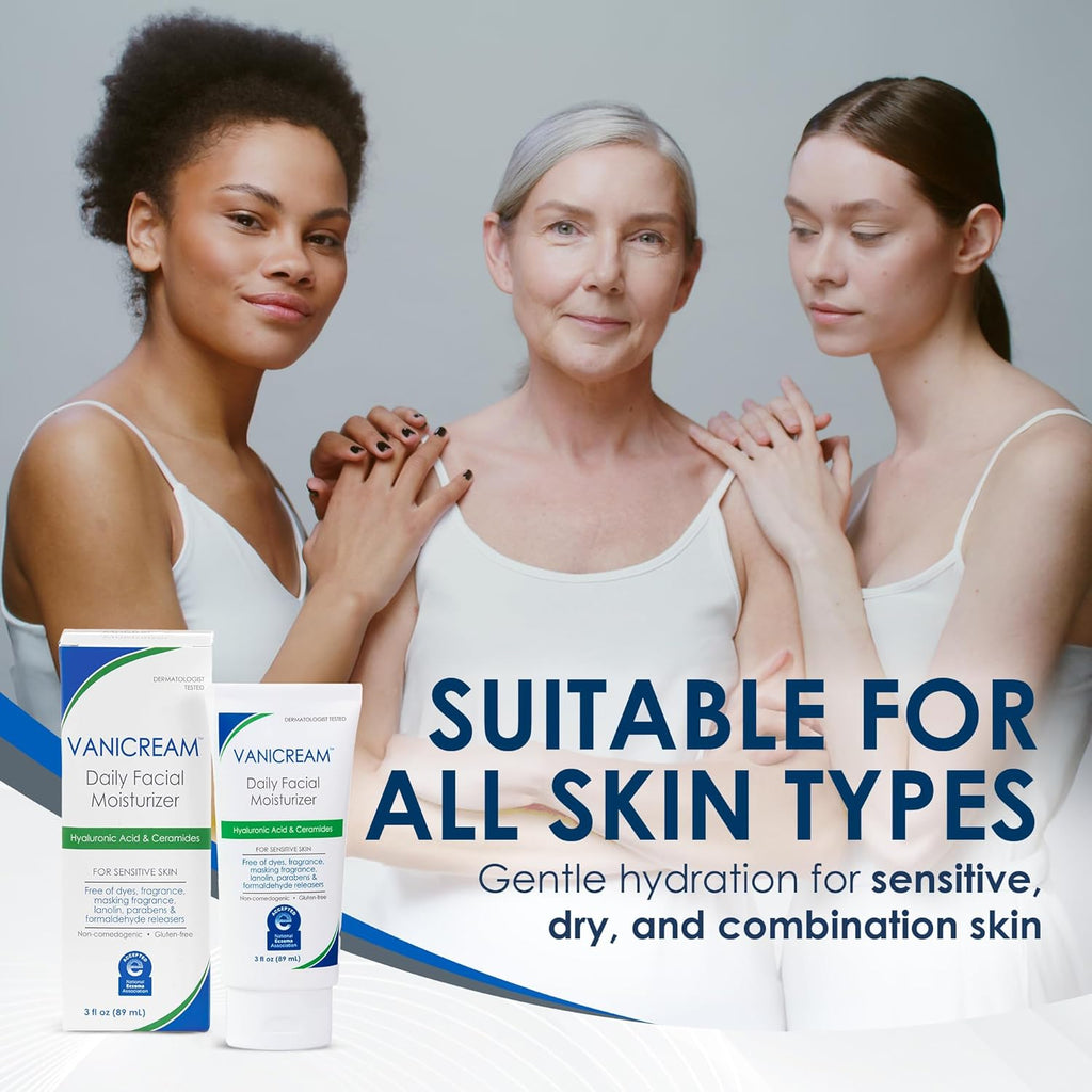 Vanicream Daily Facial Moisturizer With Ceramides and Hyaluronic Acid