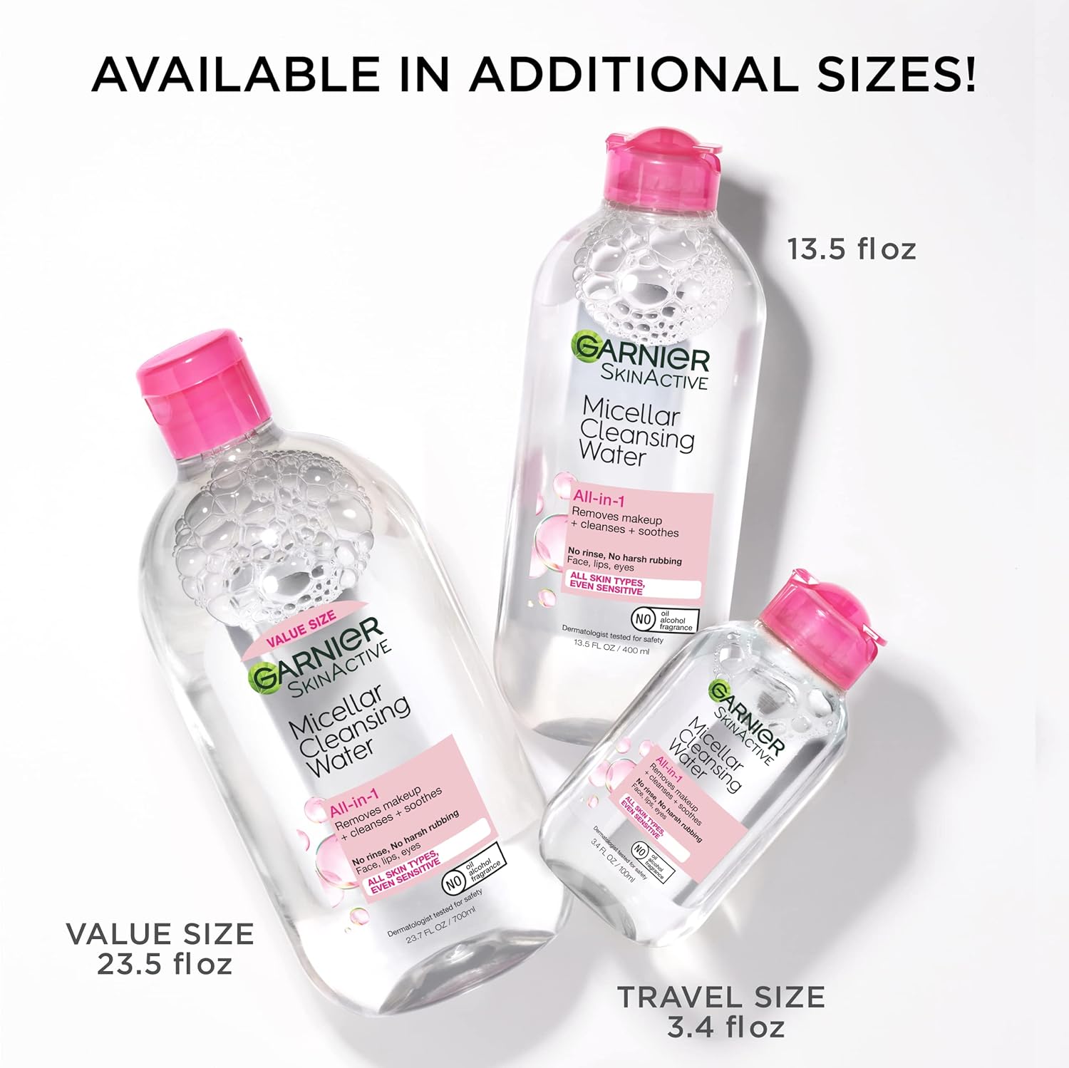 Garnier Micellar Water, Hydrating Facial Cleanser & Makeup Remover